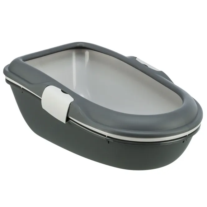 Trixie Katzentoilette Berto - dunkelgrau/hellgrau