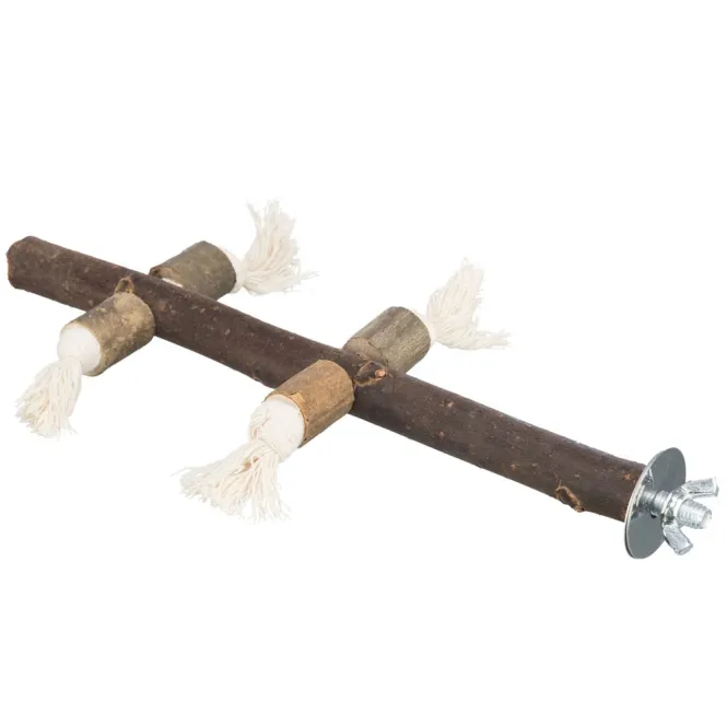 Trixie Natursitzstange mit Tau - 25 cm/ca. 25 mm