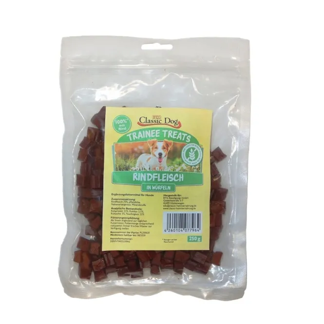 Classic Dog Trainee Treats Rindfleischwürfel - 500 g