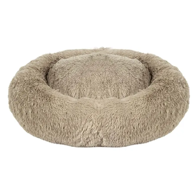 Duvoplus Donutbett Snug - beige - L - 80x80x17cm
