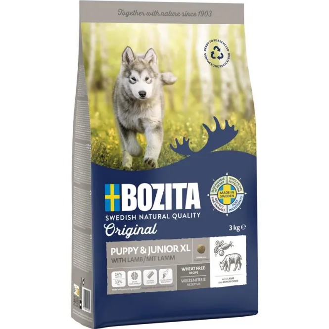 Bozita Original Puppy & Junior Lamb XL - 12 kg
