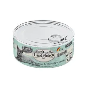 Landfleisch Cat Adult Pastete Rind, Kabeljau, Wurzelpetersilie - 400 g