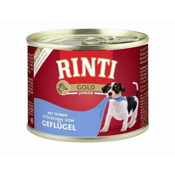 Rinti Gold Junior 185g - Geflügelhäppchen