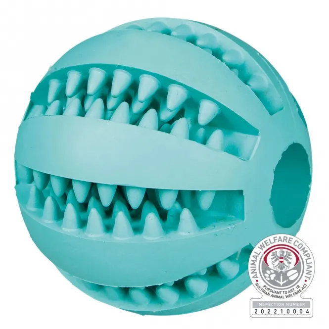 Trixie Denta Fun Ball mit Minzgeschmack - 7 cm