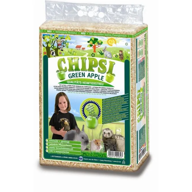 Chipsi Plus Green Apple 60ltr