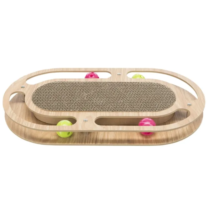 Trixie Kratzpappe mit Holzrahmen