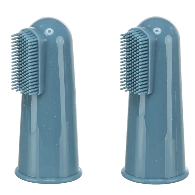 Trixie Silikon-Finger-Zahnbürsten-Set
