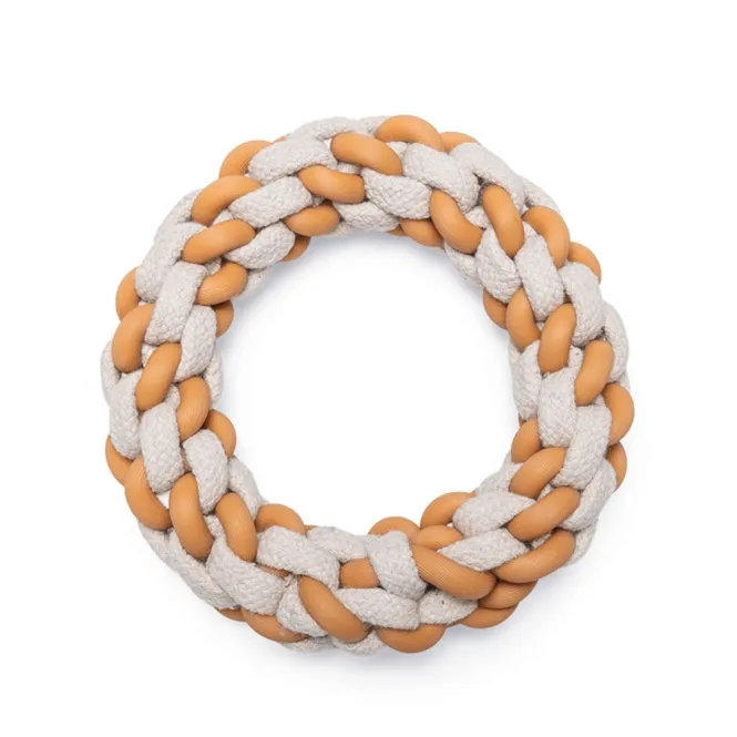 Beeztees Puppy Dental Seilring Mik - 14 x 14 x 3,2 cm