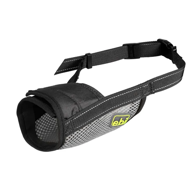 EBI Netz-Maulkorb - schwarz - XL - 16-44cm / Ø19-24cm