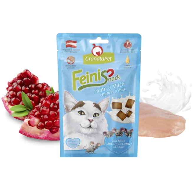 GranataPet FeiniSnack Huhn & Milch - 50g