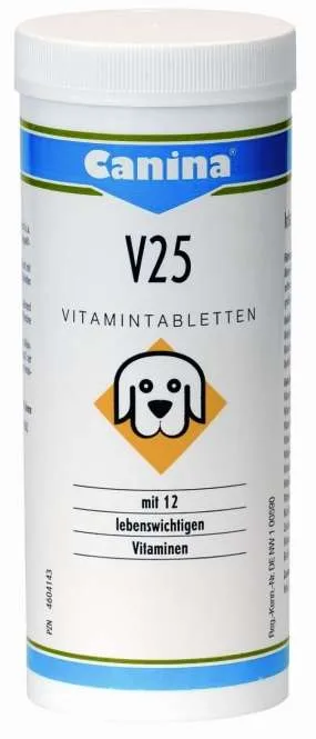 Canina Pharma V25 Vitamintabl. - 200 g