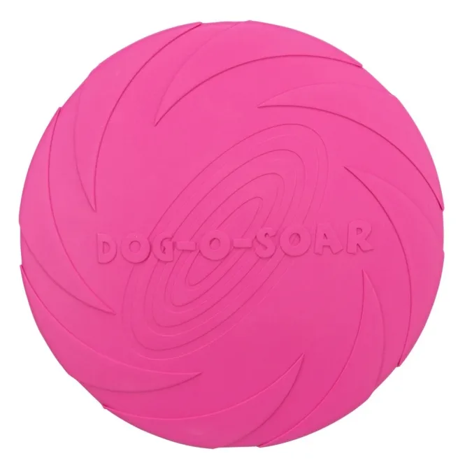 Trixie Dog Disc Naturgummi-Frisbee, schwimmend - 24 cm