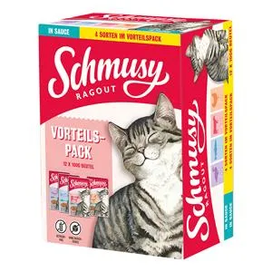 Schmusy Ragout in Sauce Vorteilspack 12x100g