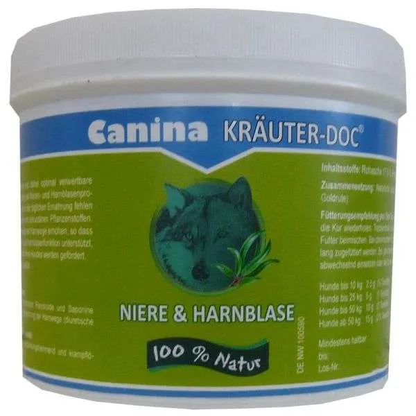 Canina Pharma KRÄUTER-DOC Niere & Harnblase - 150 g