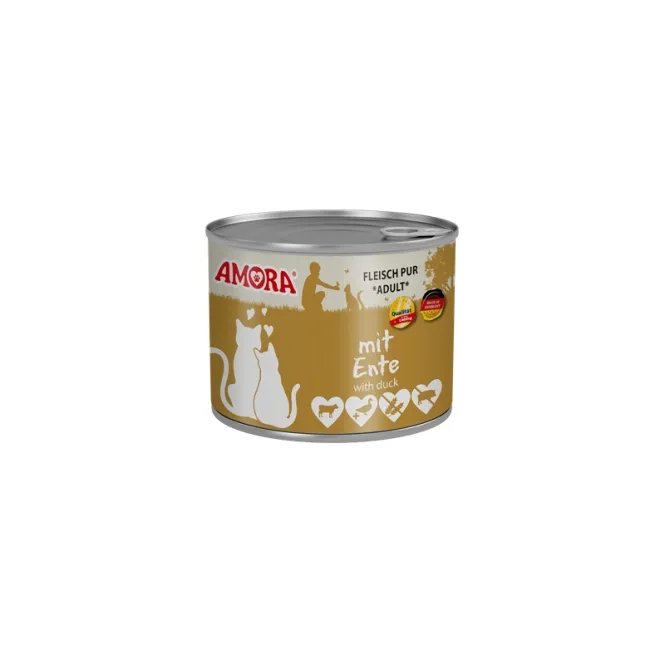 Amora Cat Dose Fleisch Pur mit Ente - 200g