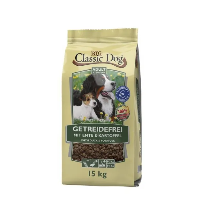 Classic Dog Ente & Kartoffel getreidefrei 15kg