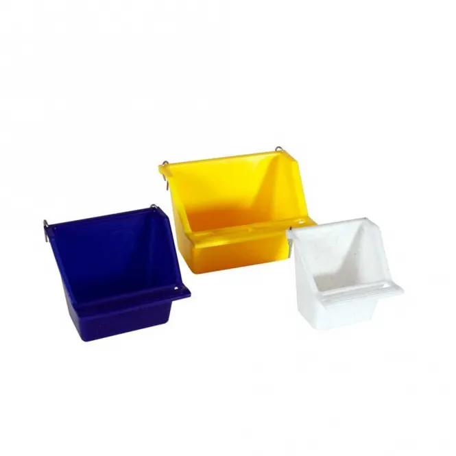 Karlie Kunststoff-Vogelnapf - Eckig - Groß, 200 ml