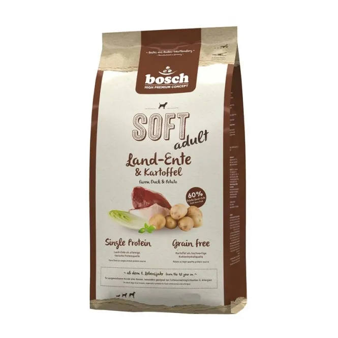 Bosch Soft Land-Ente & Kartoffel - 12,5 kg