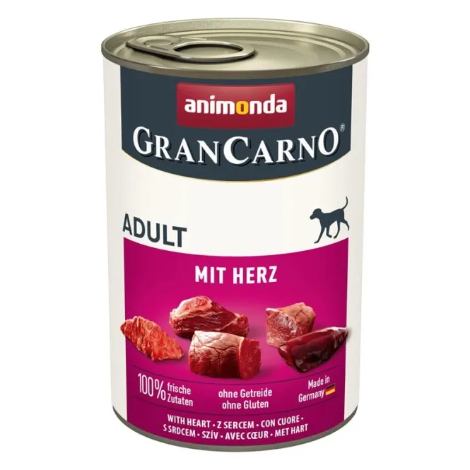 Animonda GranCarno Adult mit Herz - 400g