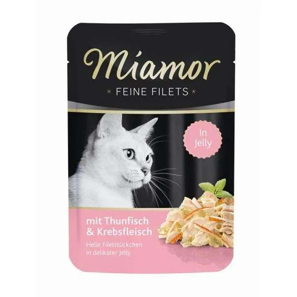 Miamor Feine Filets PB 100g - Thun & Calamari