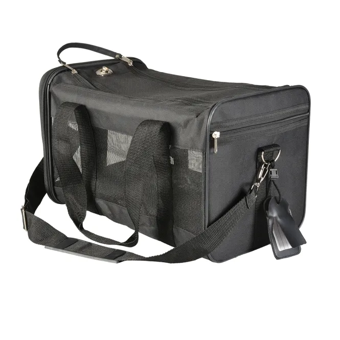 Duvoplus Reisetasche Nylon - schwarz - M - 50 x 27 x 29cm - max. 7kg